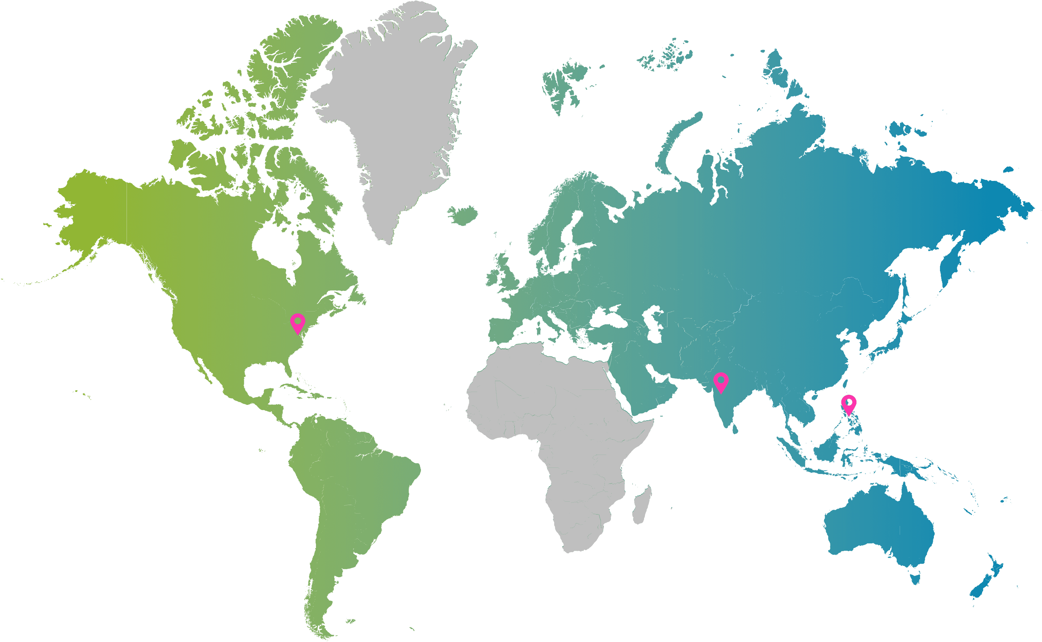 Countries we serve - Global AI talent network